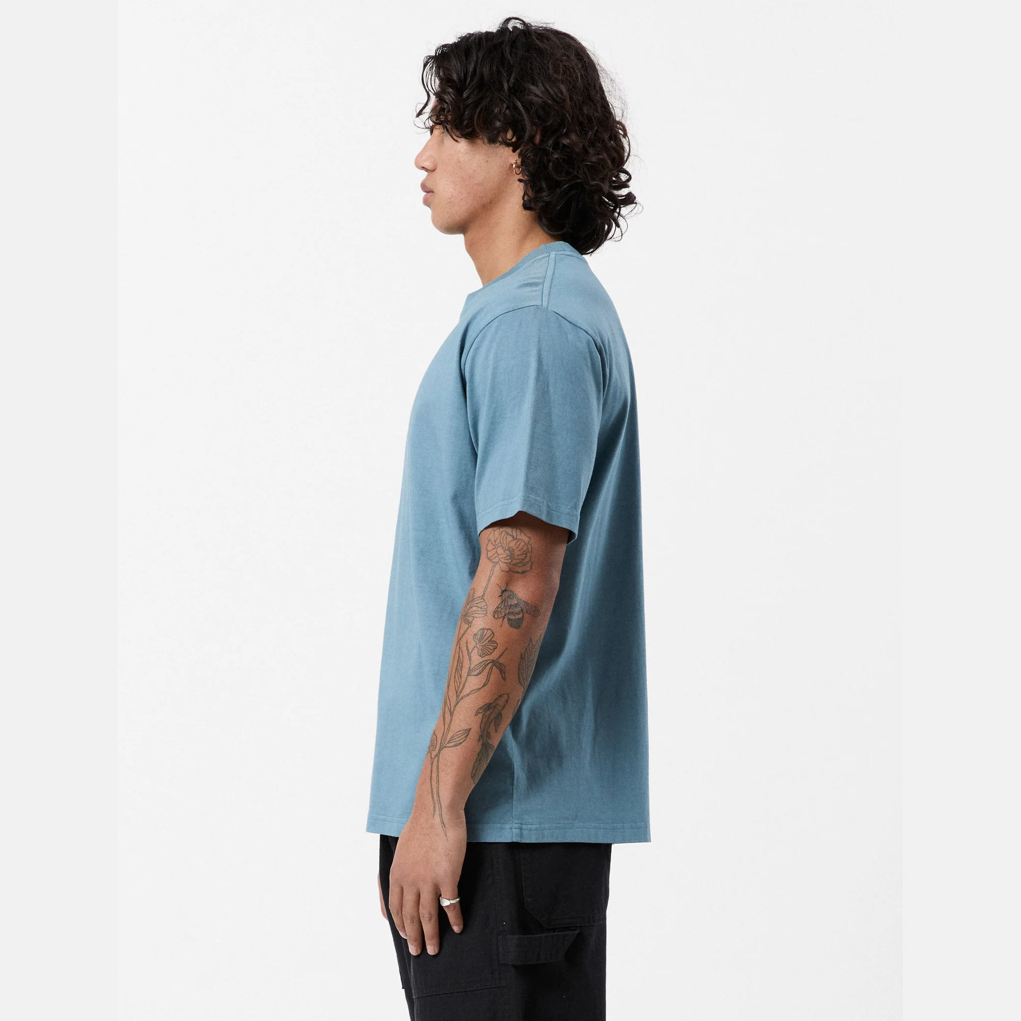 MR SIMPLE Heavy weight tee - Denim