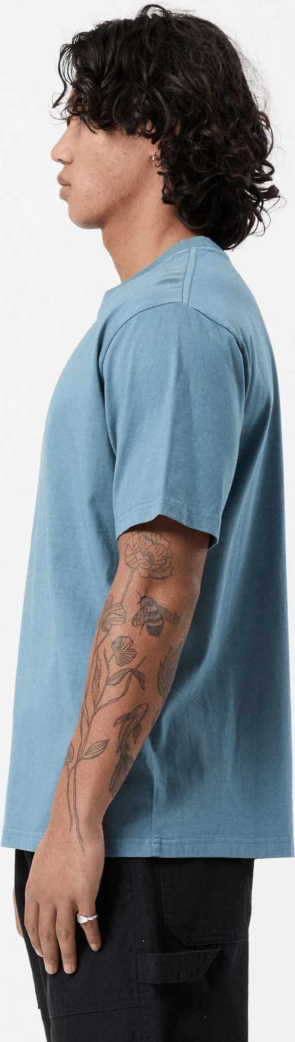 MR SIMPLE Heavy weight tee - Denim