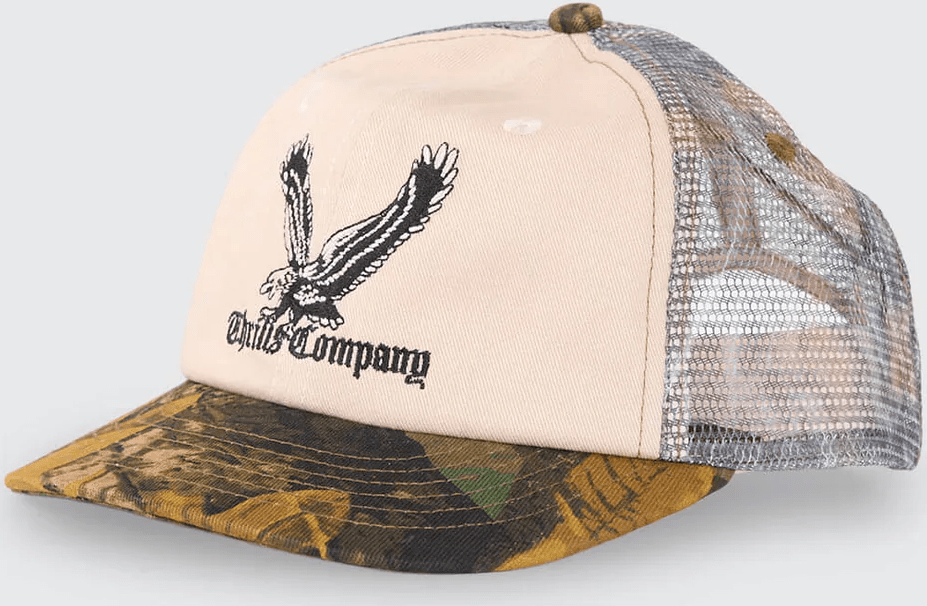 THRILLS  Seen & Heard 6 Panel Short Brim Cap - Camo