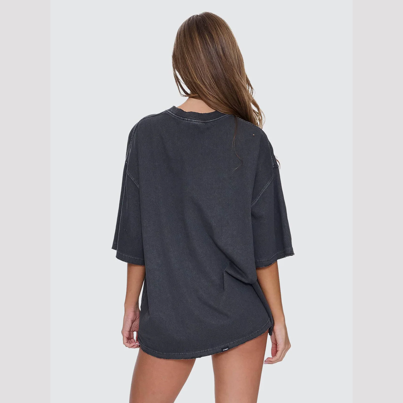Thrills Neon Metal Oversized Tee - Merch Black
