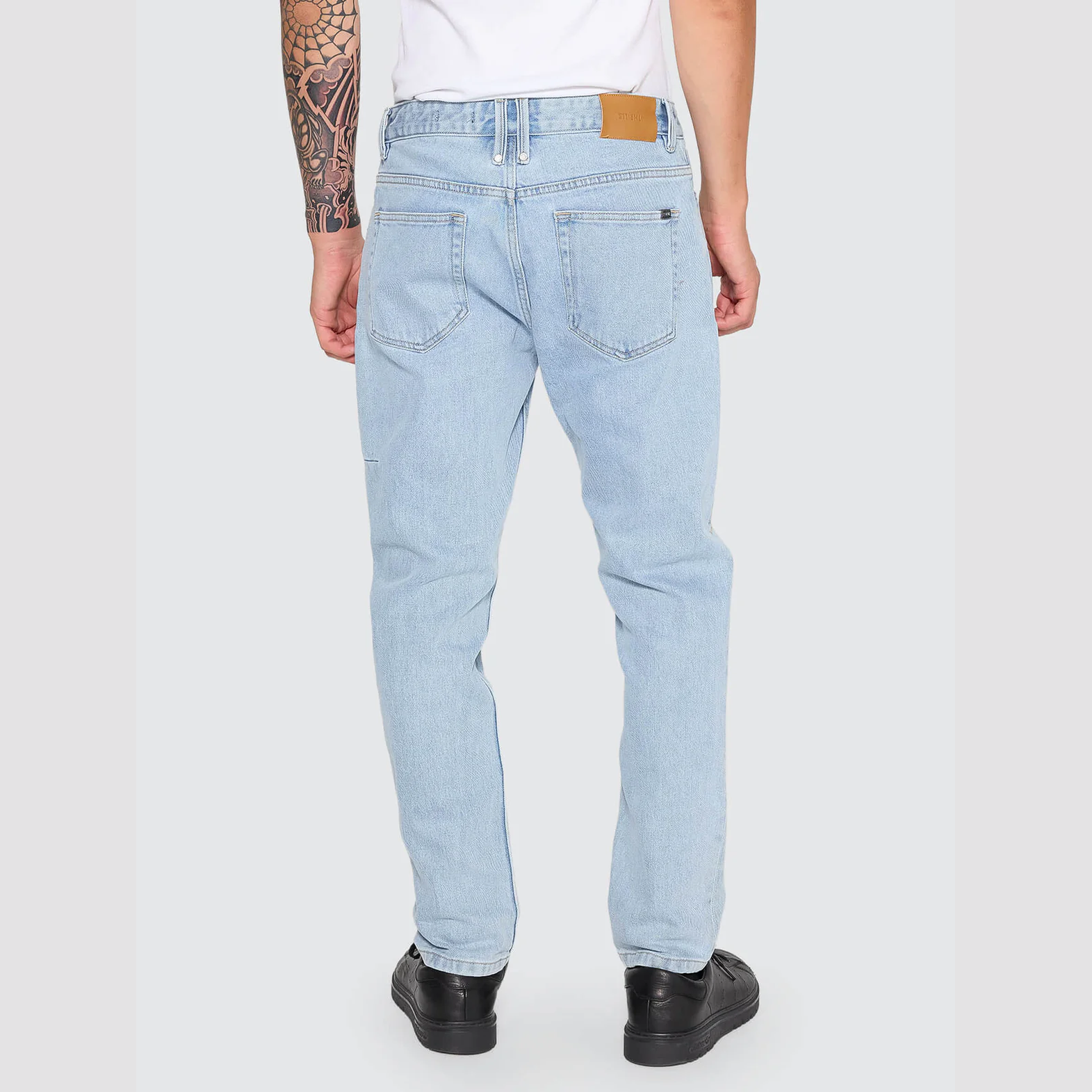 Thrills Bones Slim Denim Jean - Ageless Blue