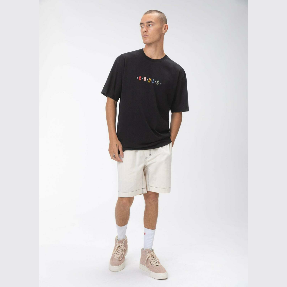 Barney cools 90s homie tee black