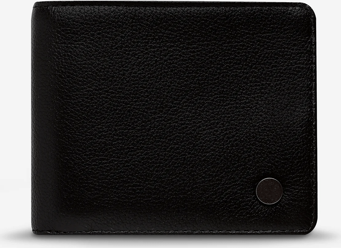 STATUS ANXIETY Leonard wallet- black