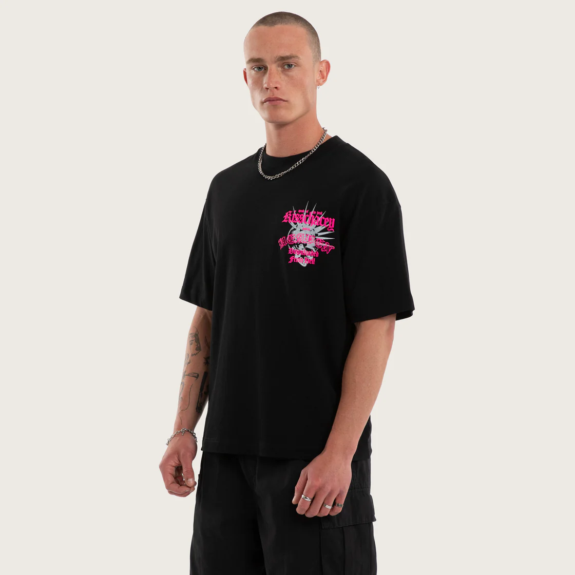 KSCY Strider Street Tee - Jet Black