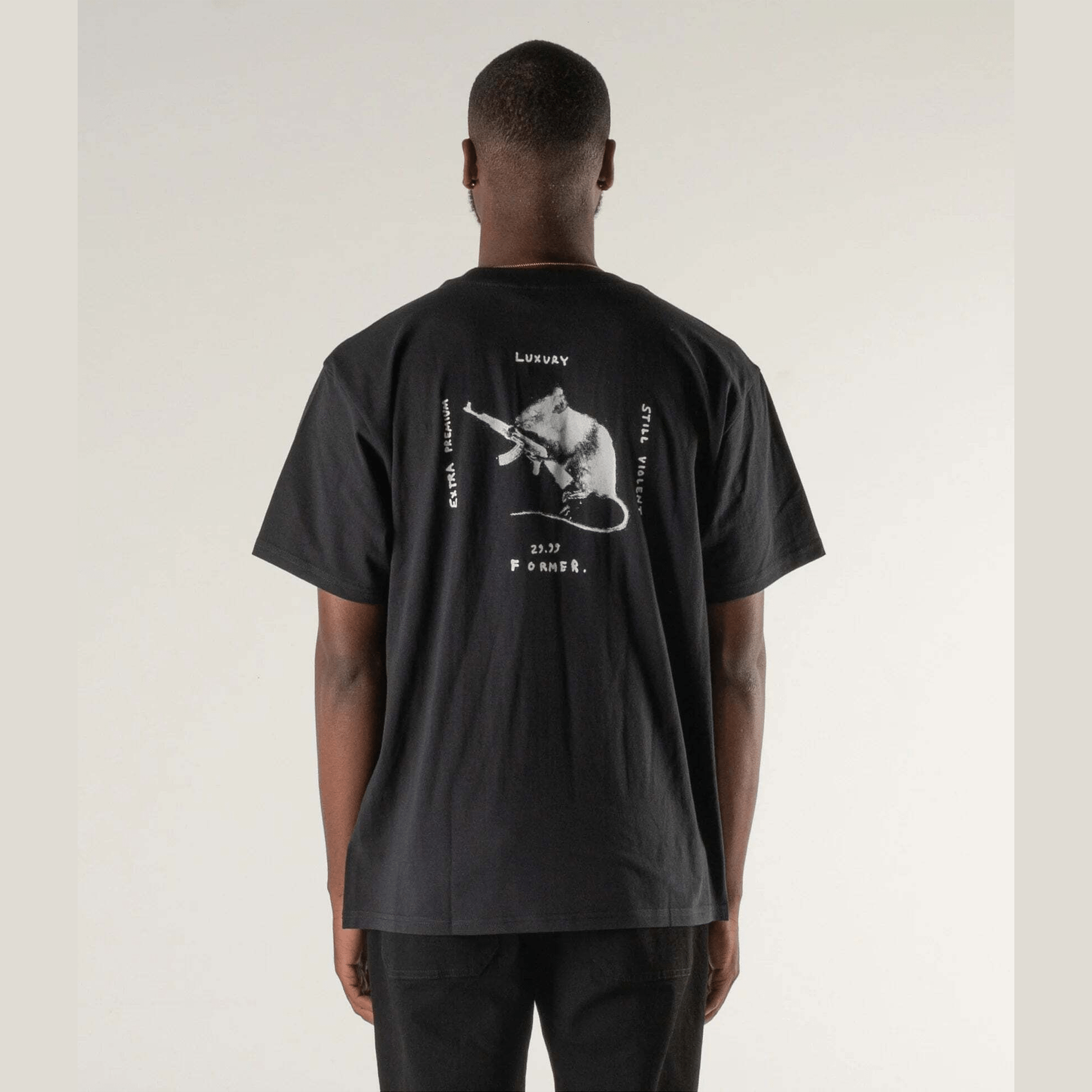 Former war rat t-shirt - black