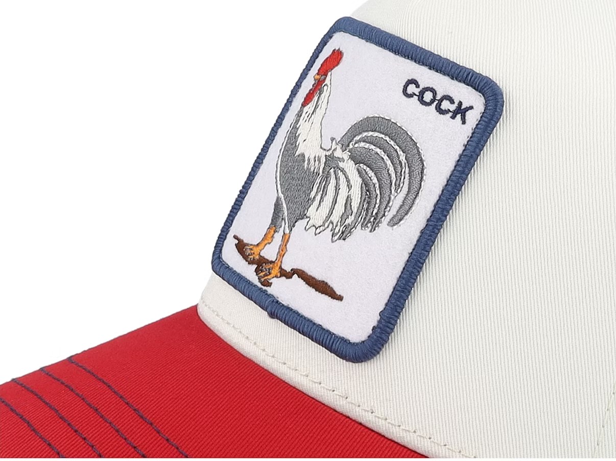 GOORIN BROS The Cock Trucker - Red/White/Navy