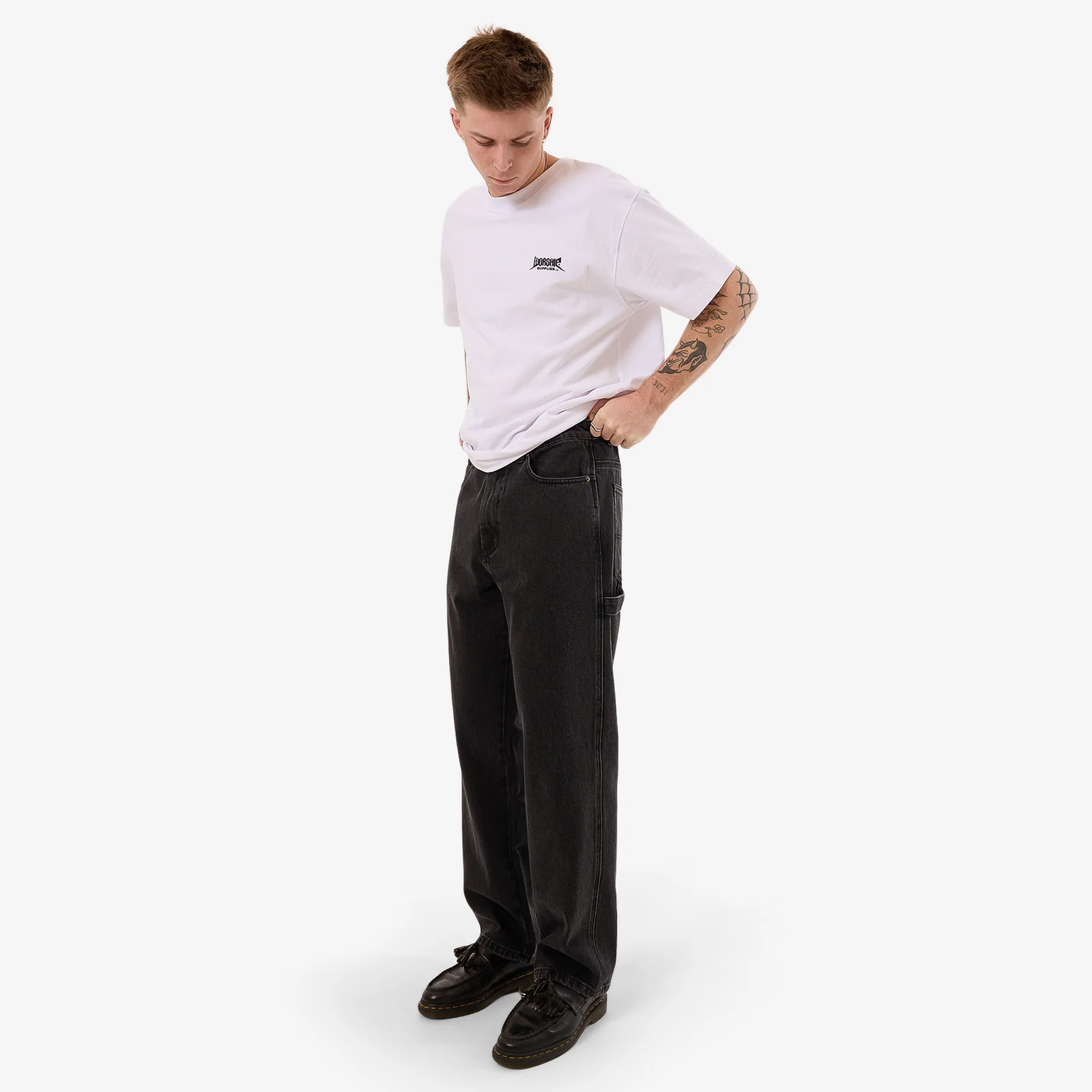 WORSHIP Nuclear Carpenter Jean - Used Black