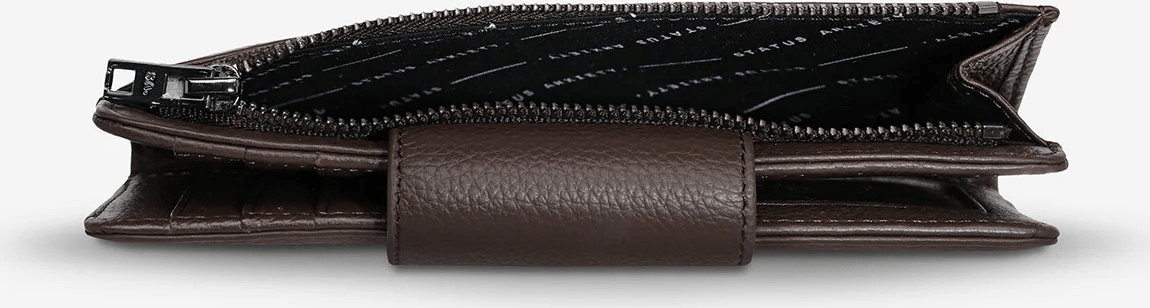 STATUS ANXIETY Ruins Wallet - Cocoa