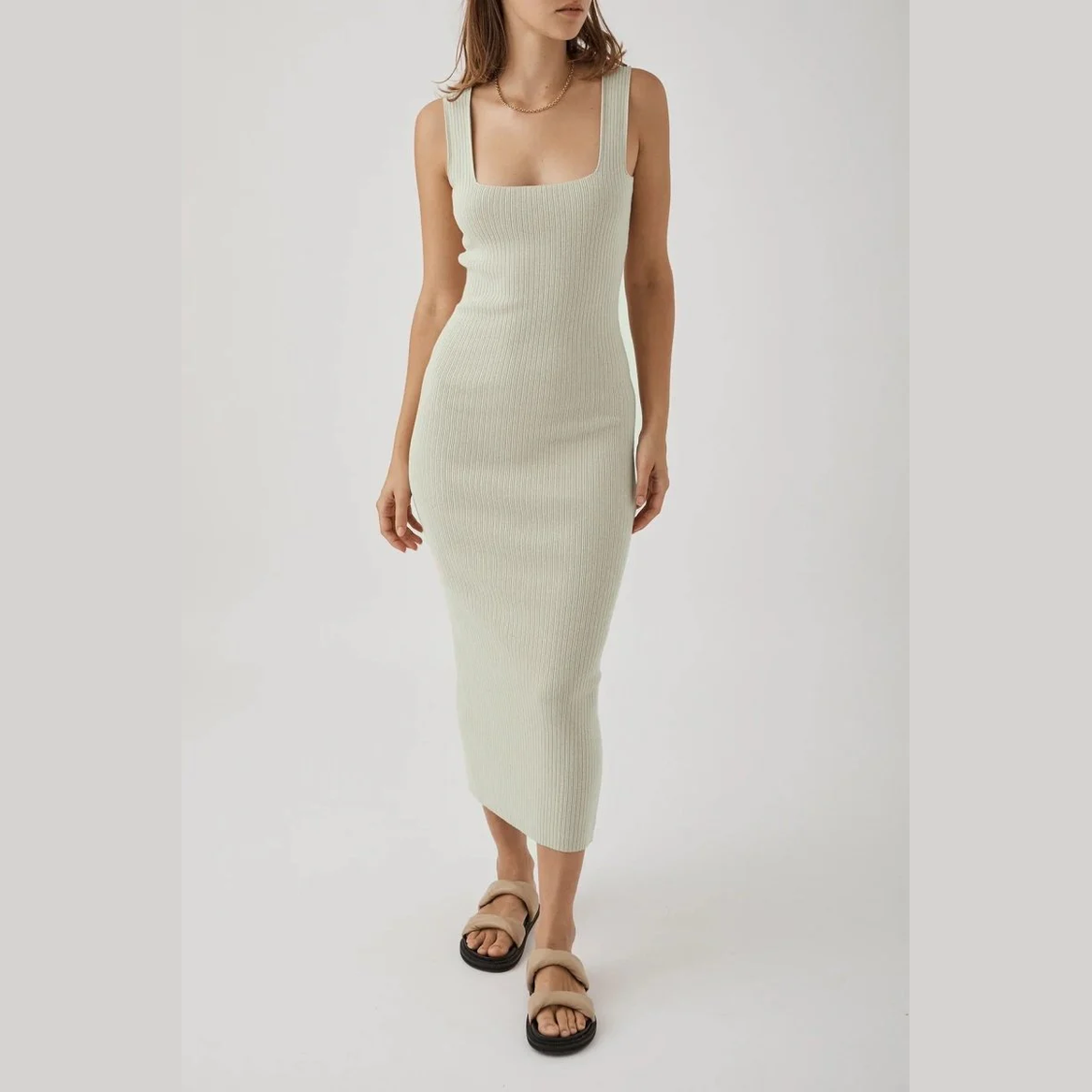 Arcaa tully dress - milky sage