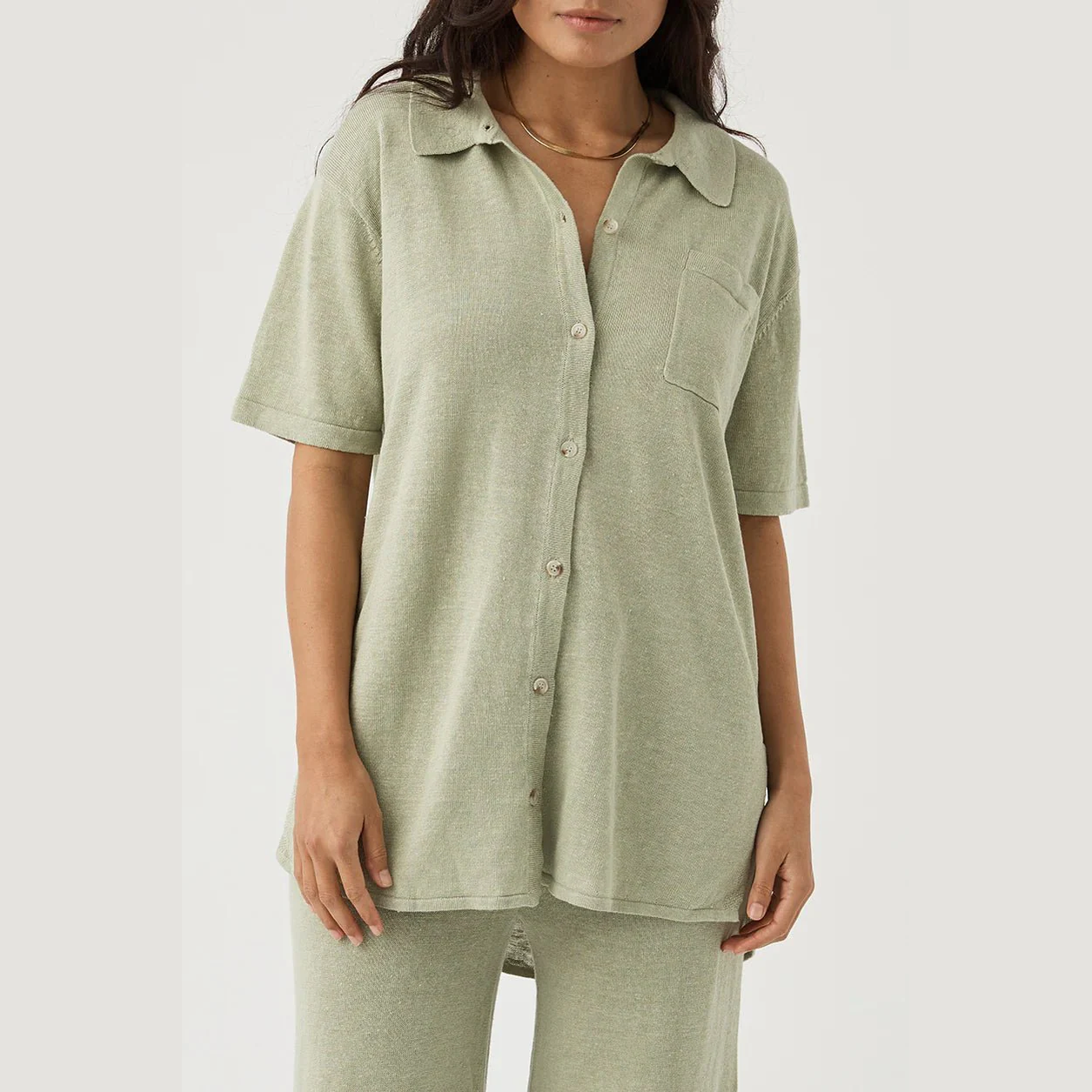 Arcaa brie shirt - aloe