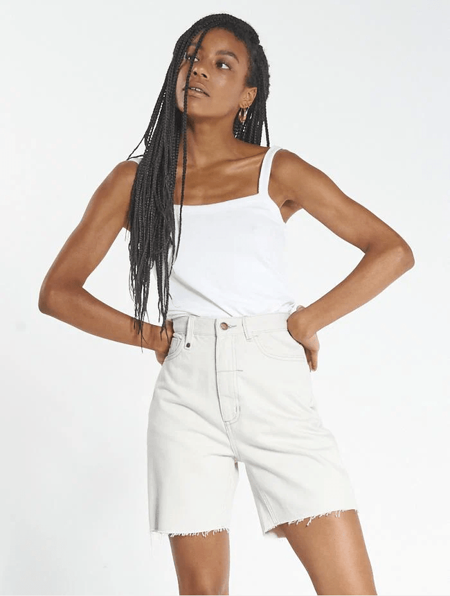 Thrills pulp short - vintage bone