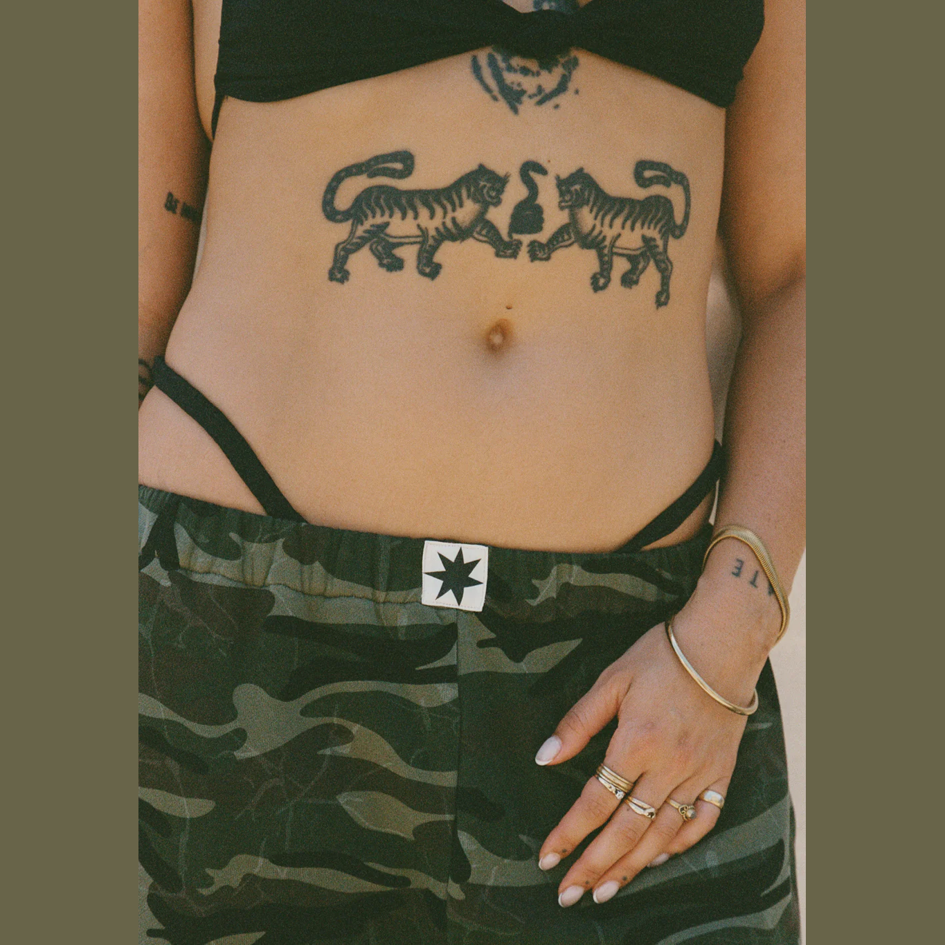 CIAO CIAO VACATION Bobbie pants - Camo