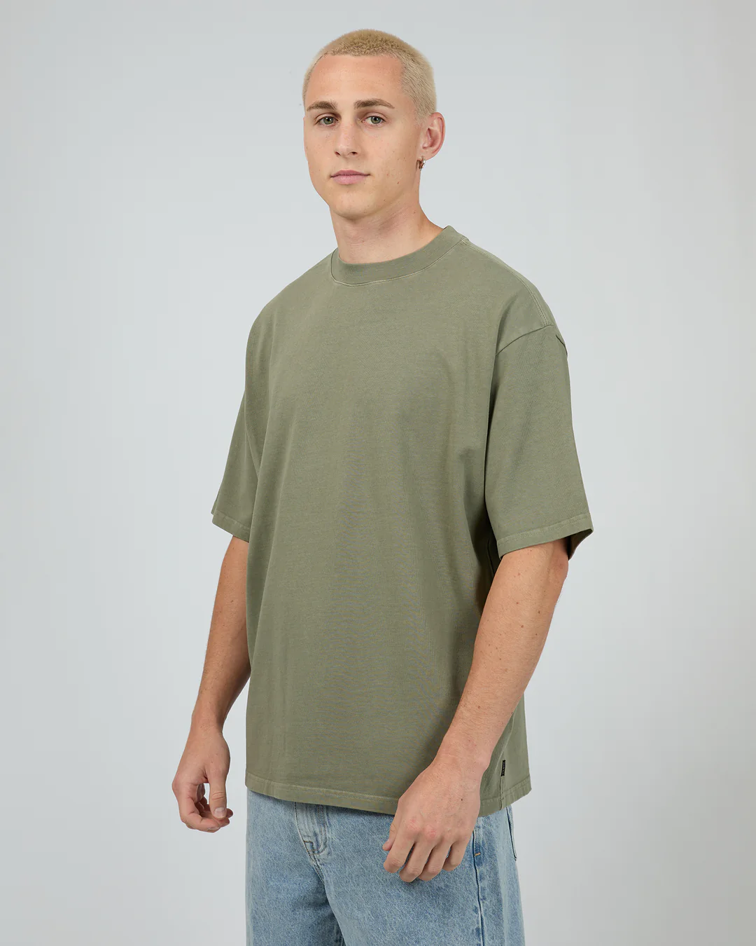 SILENT THEORY Heavy weight tee - Khaki
