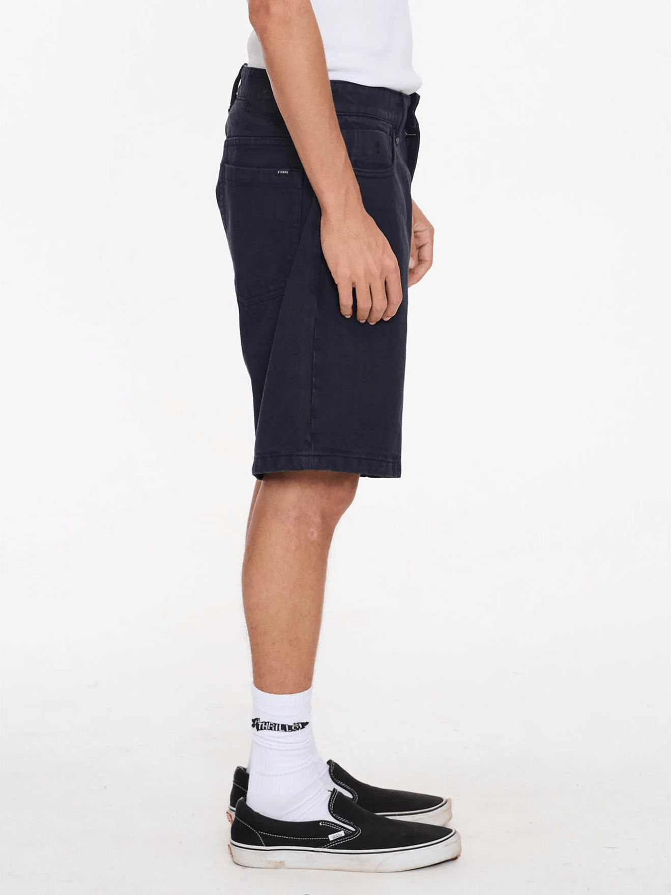 THRILLS Slacker Relaxed Denim Short - Twilight Black