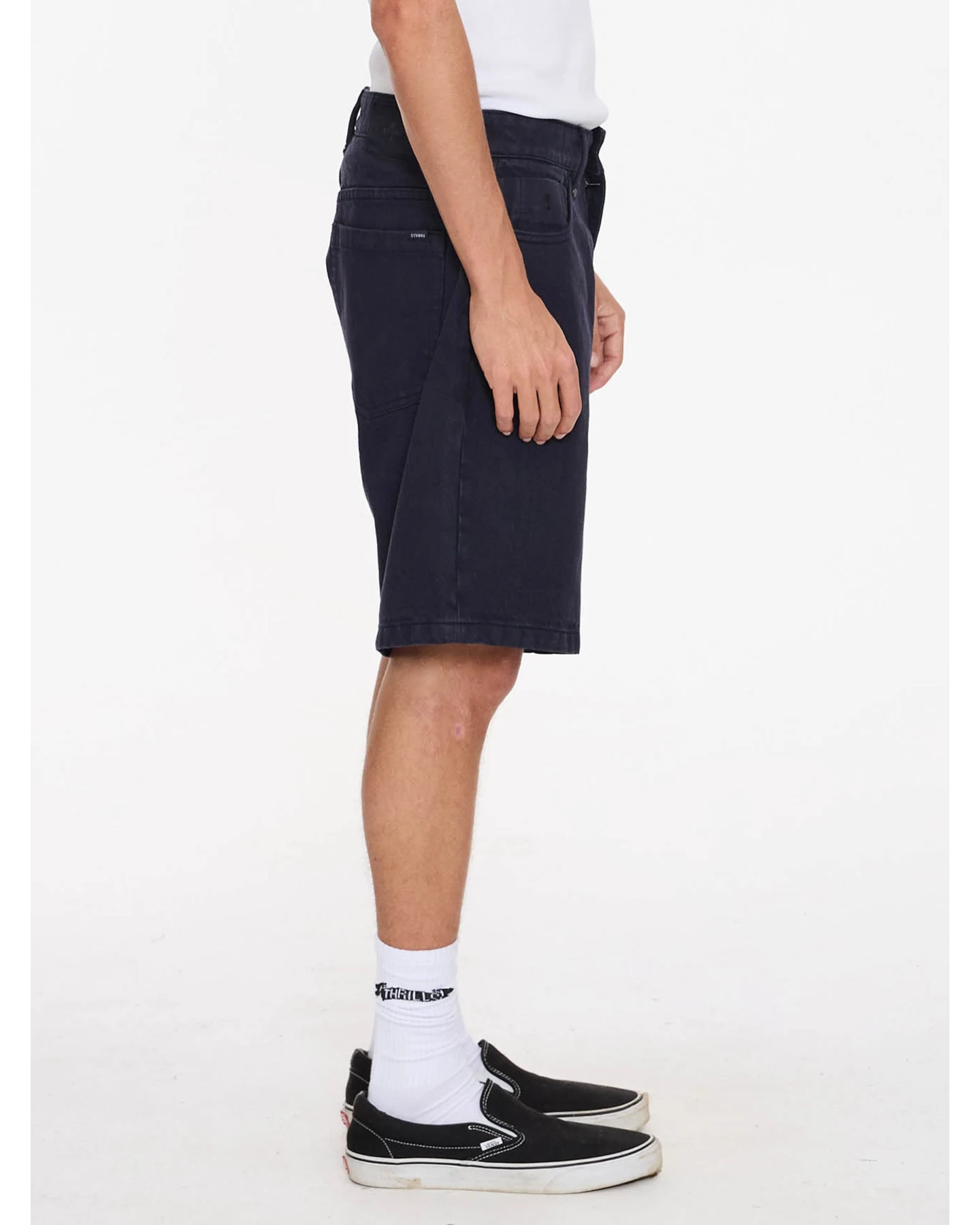 THRILLS Slacker Relaxed Denim Short - Twilight Black