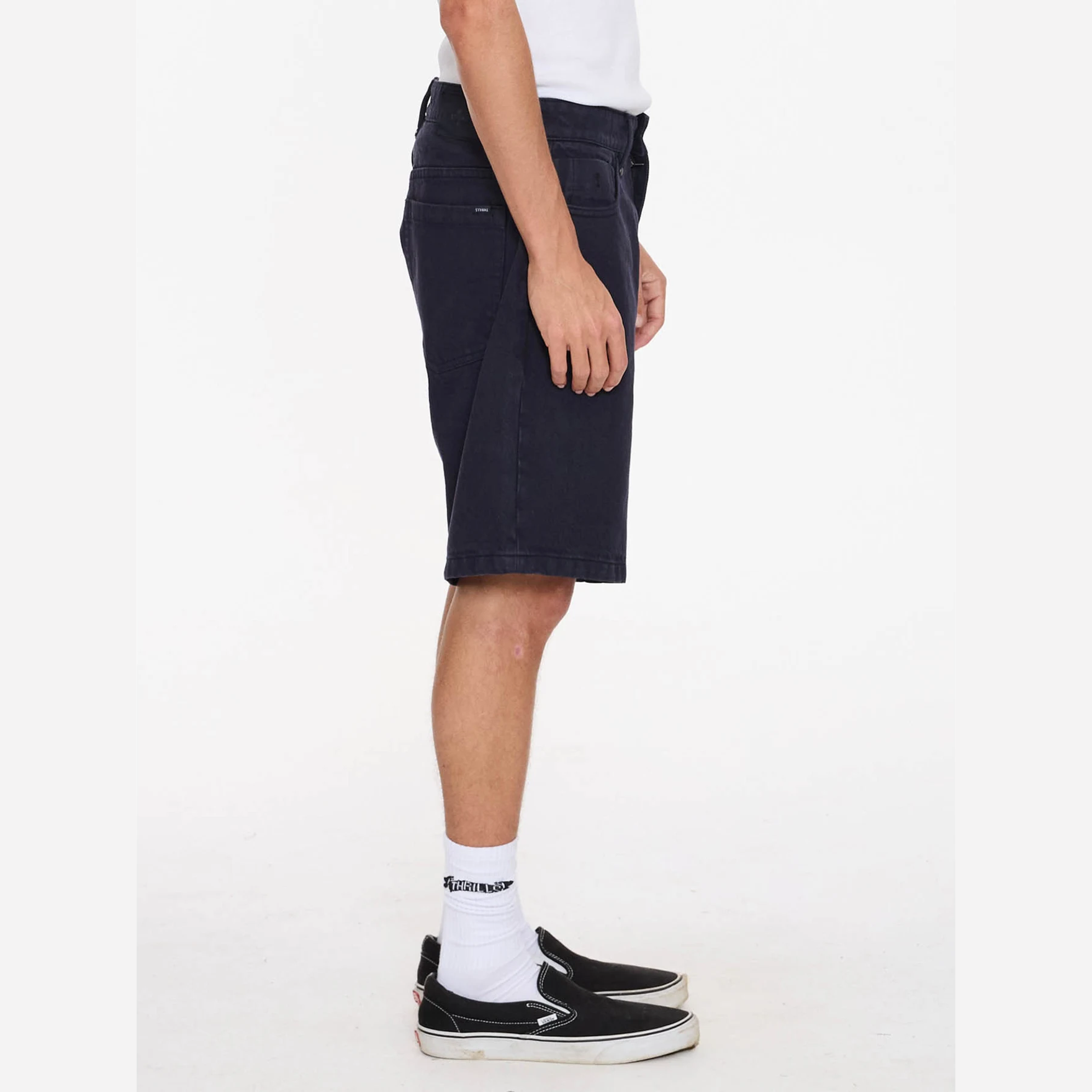 THRILLS Slacker Relaxed Denim Short - Twilight Black