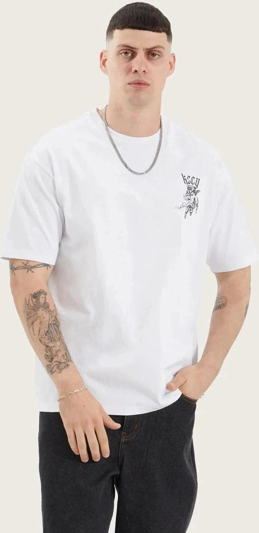 KSCY Gagie box fit tee - Optical white