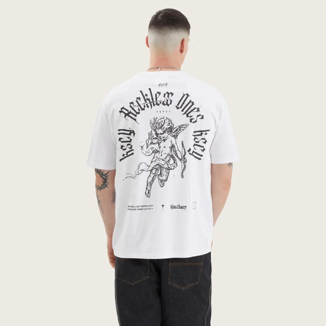 KSCY Gagie box fit tee - Optical white