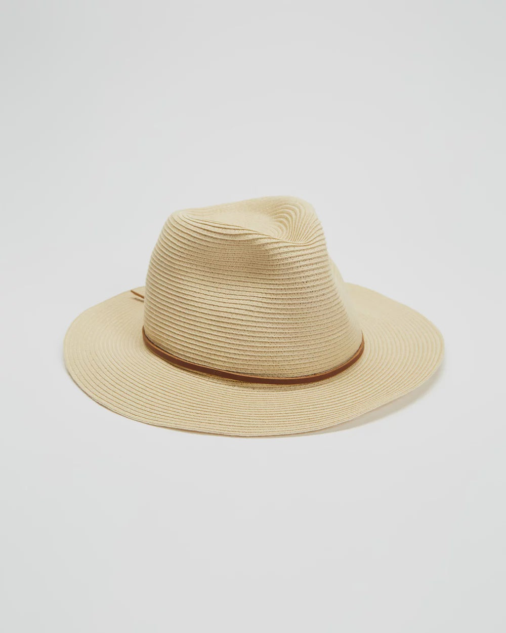 Brixton Wesley Straw Packable Fedora