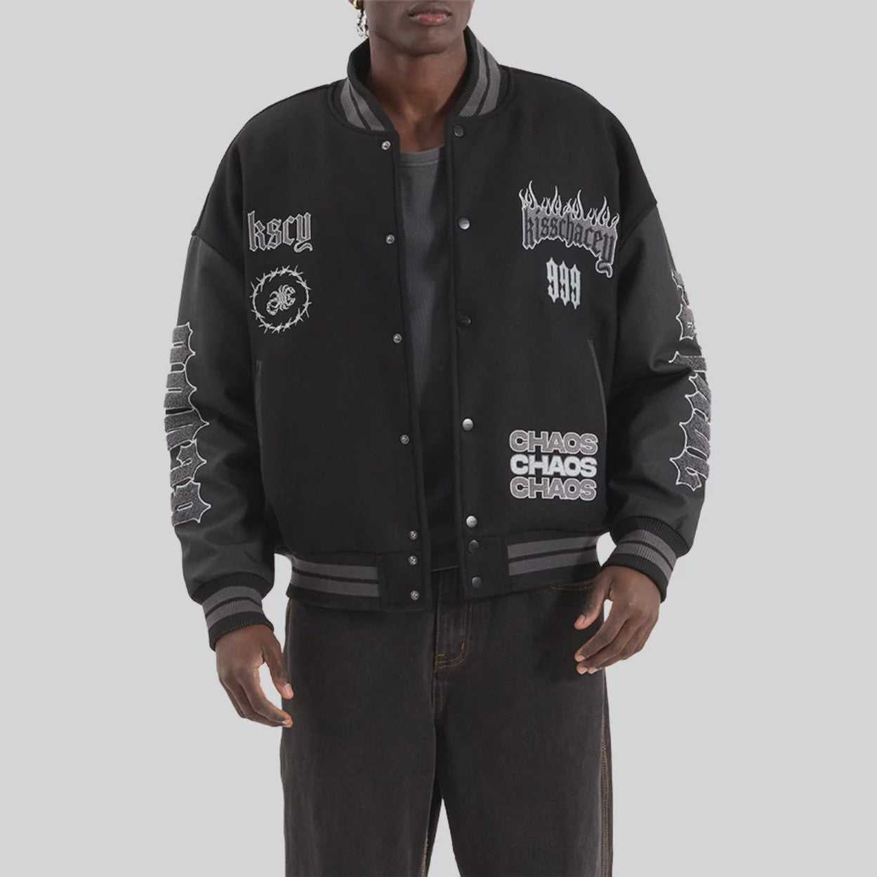 Kiss Chacey Brawn Varsity Jacket