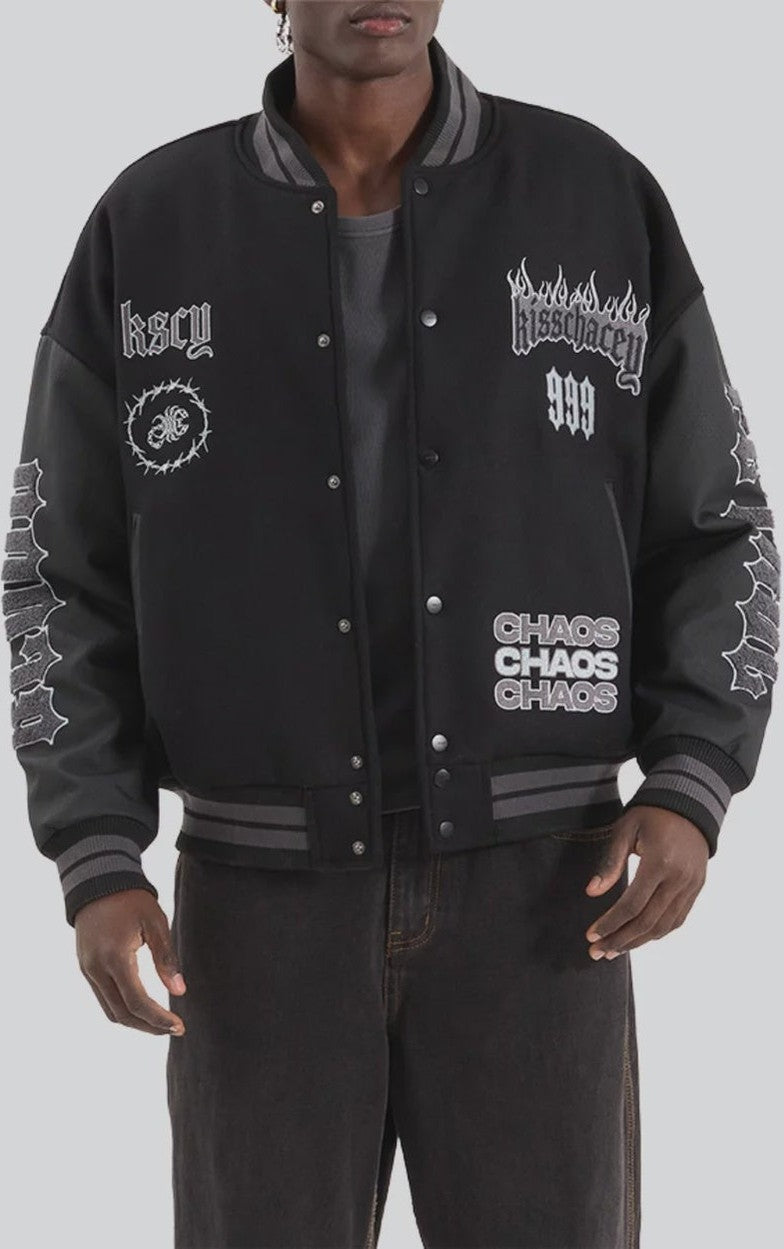 Kiss Chacey Brawn Varsity Jacket