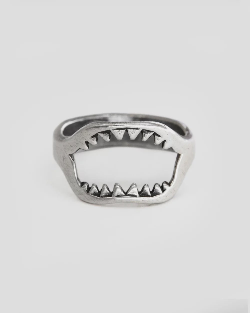 SUE THE BOY Jaws ring size S - 925 Silver