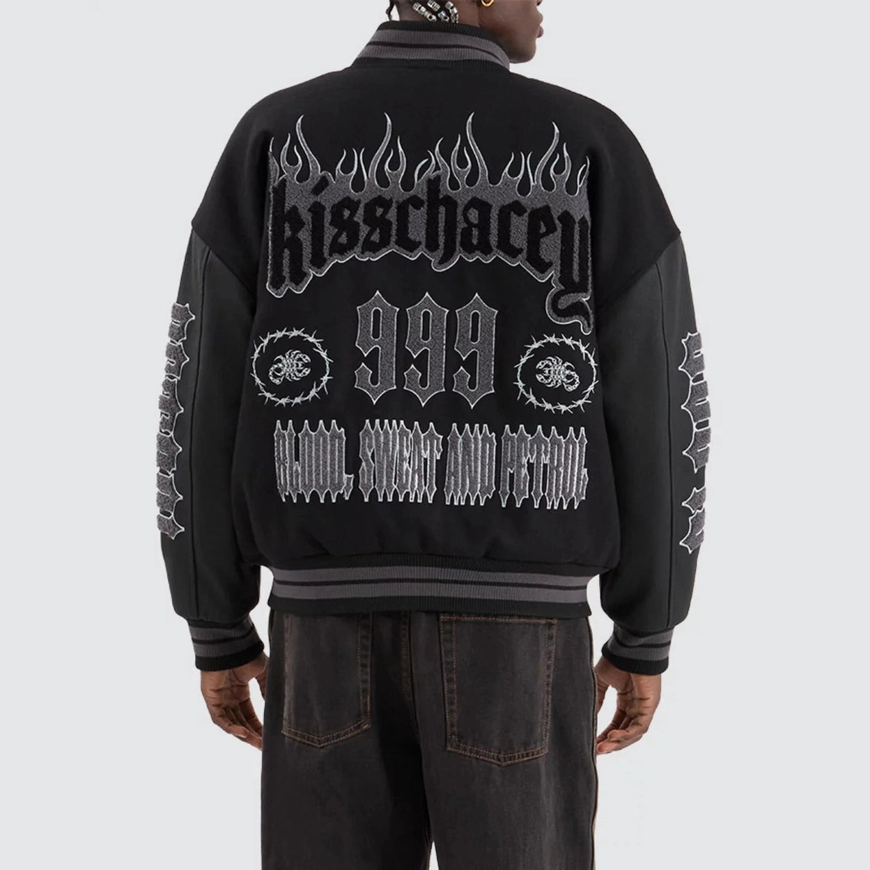 Kiss Chacey Brawn Varsity Jacket