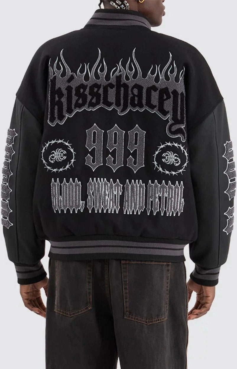 Kiss Chacey Brawn Varsity Jacket