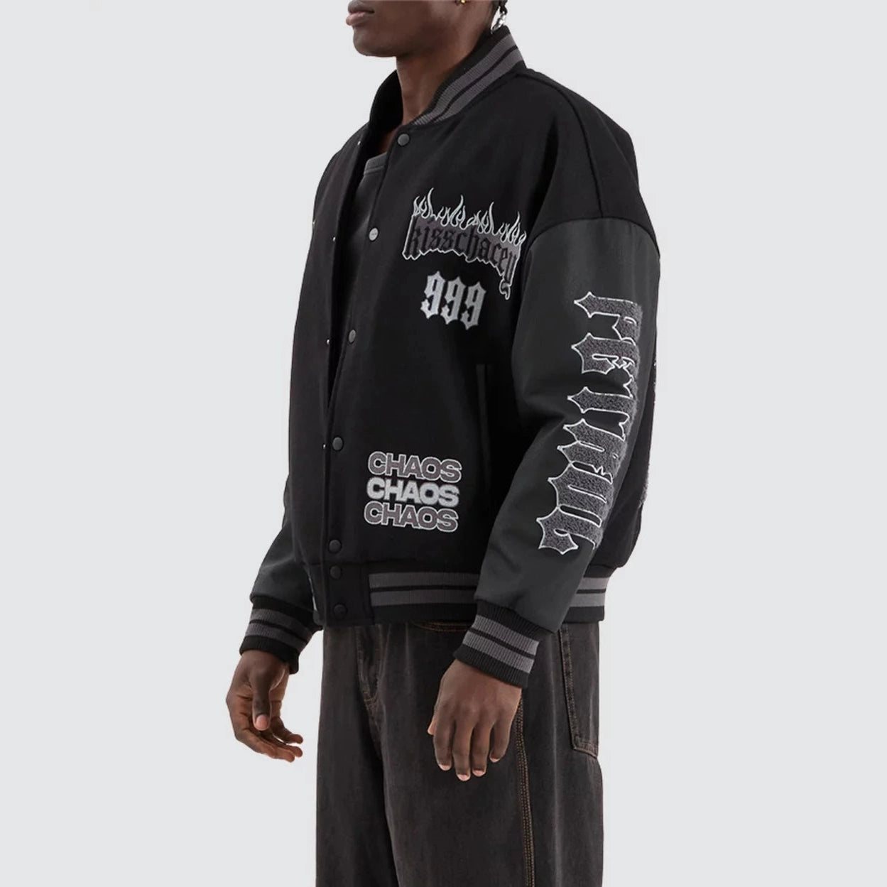 Kiss Chacey Brawn Varsity Jacket