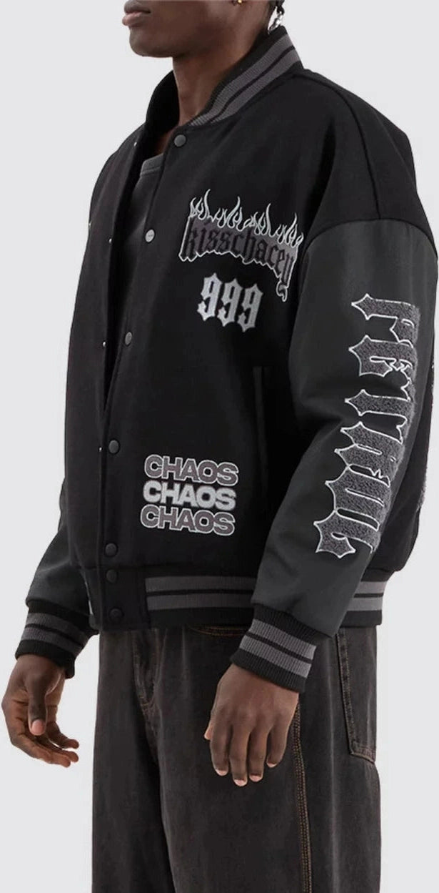 Kiss Chacey Brawn Varsity Jacket