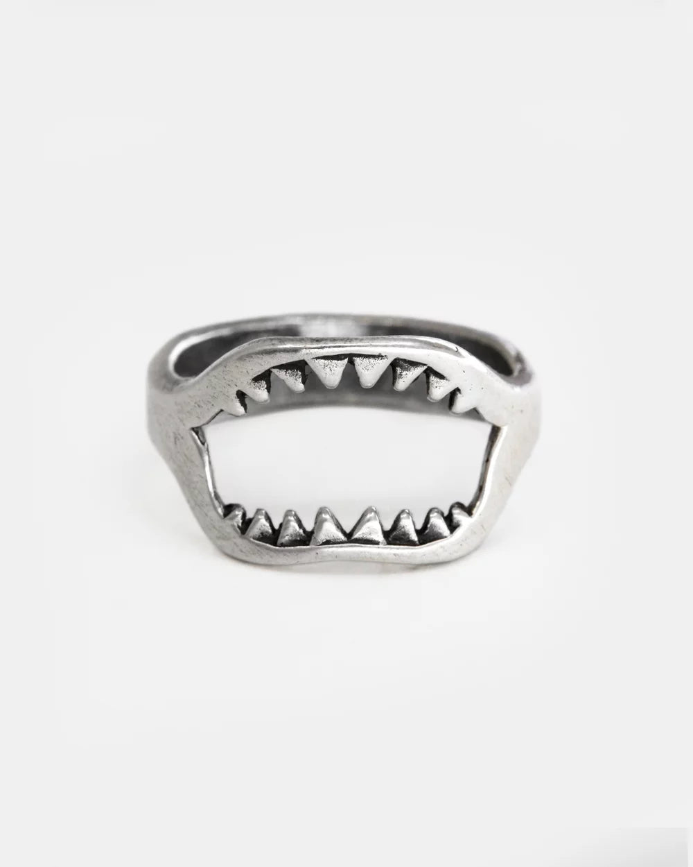 SUE THE BOY Jaws ring size S - 925 Silver