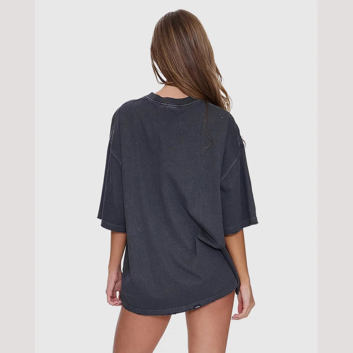 Thrills Neon Metal Oversized Tee - Merch Black