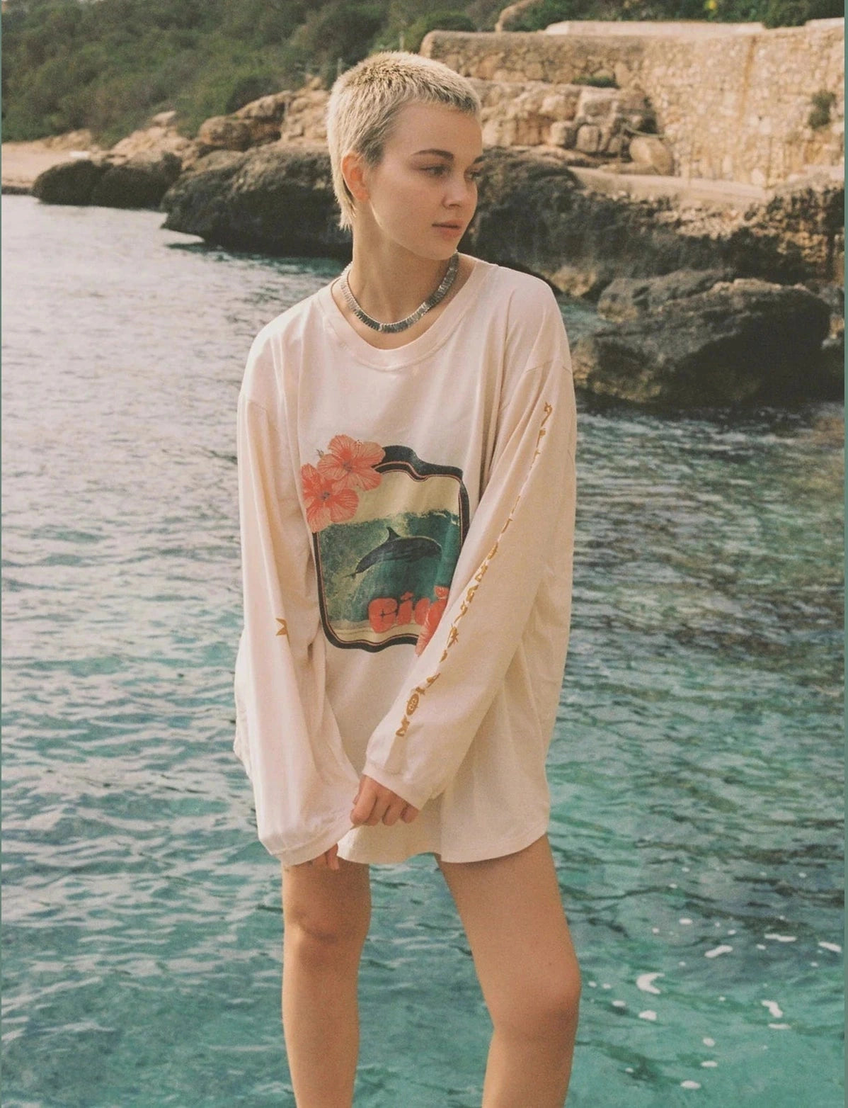 CIAO CIAO Aov dolphin ls tee