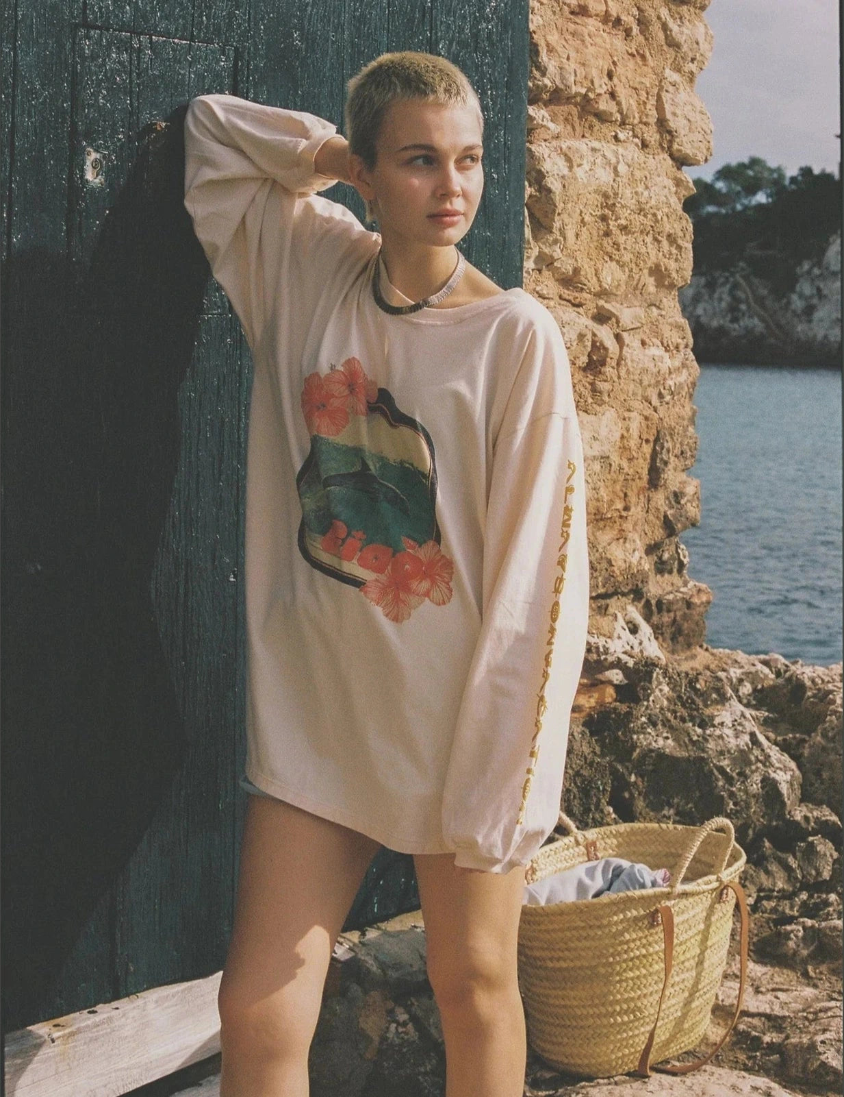 CIAO CIAO Aov dolphin ls tee