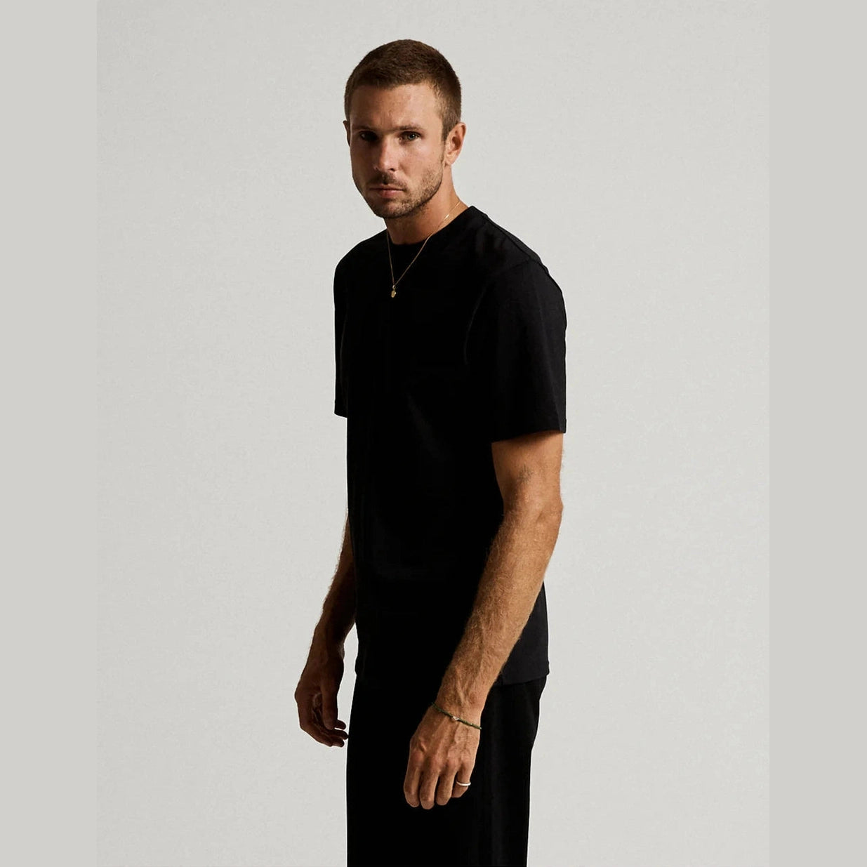 Mr Simple Heavy Weight Tee - Black