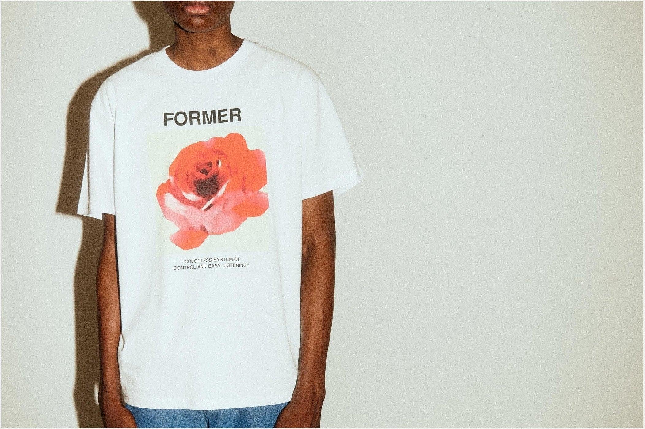FORMER Rosette t-shirt - White
