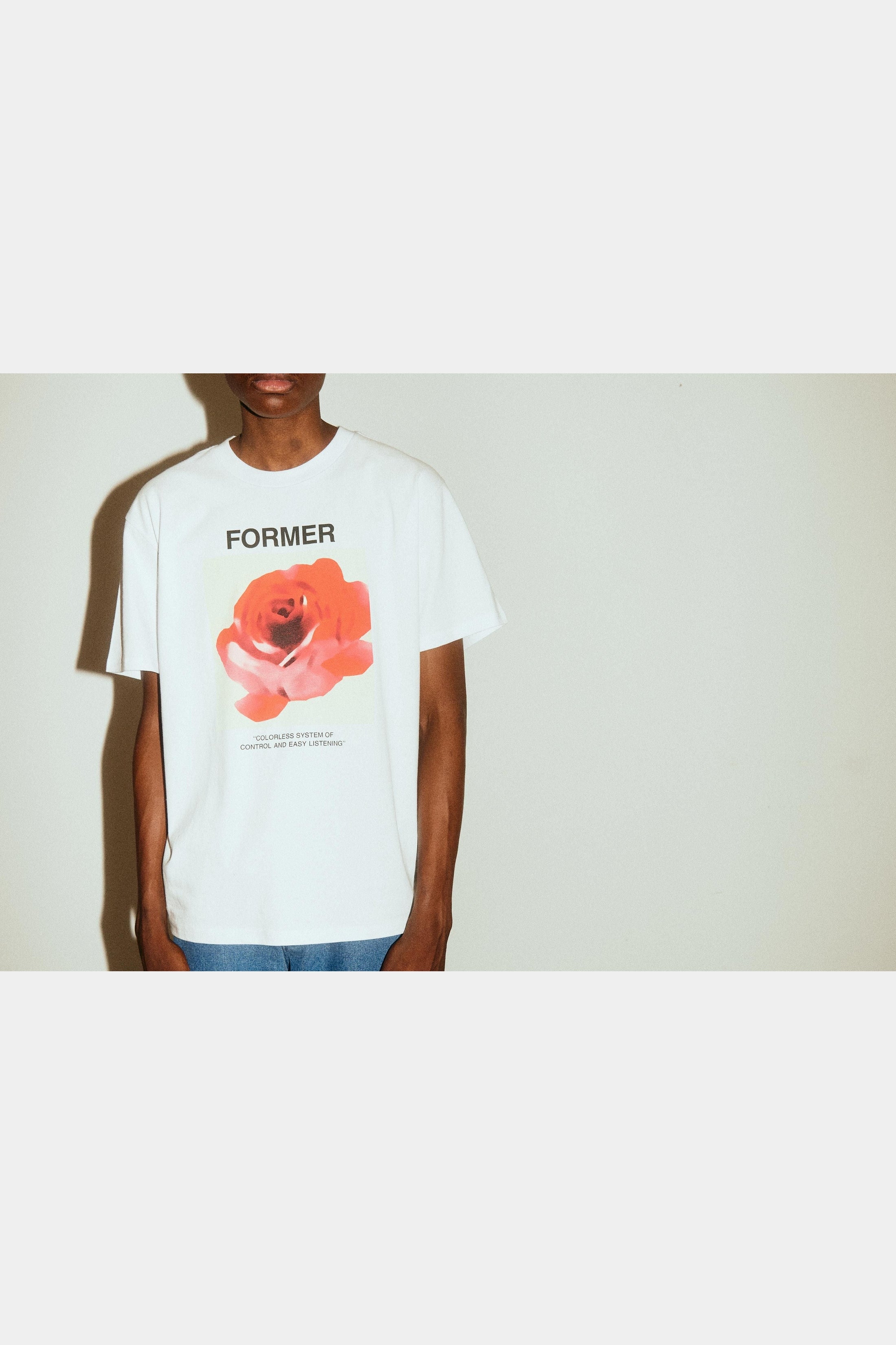 FORMER Rosette t-shirt - White