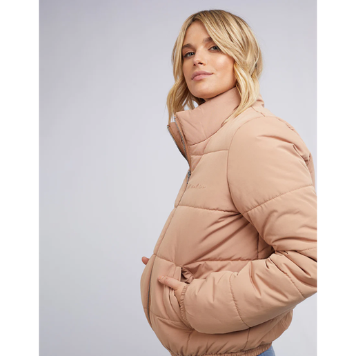 All about eve mila puffer jacket- tan