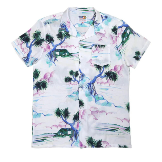 The lobster shanty pandanus point - white party shirt