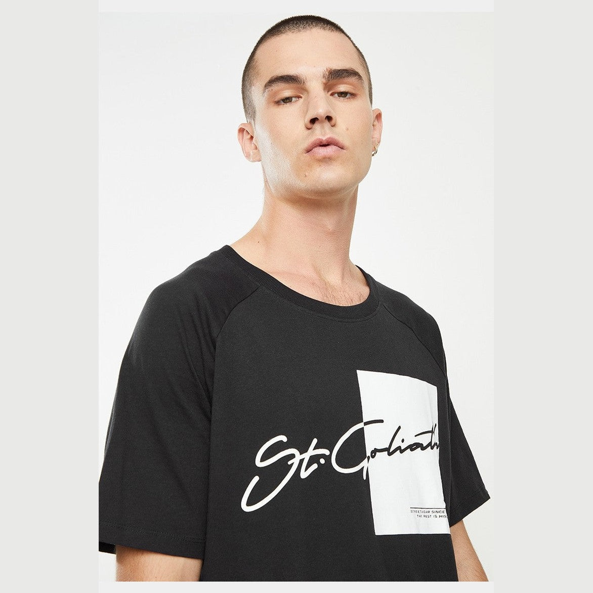 St goliath shadow s/s tee - black