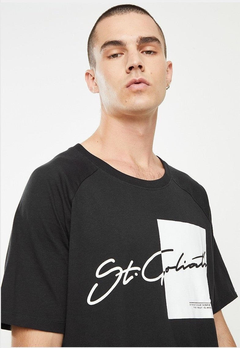 St goliath shadow s/s tee - black