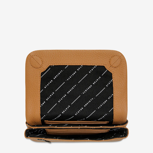 Status anxiety impermanent wallet - tan