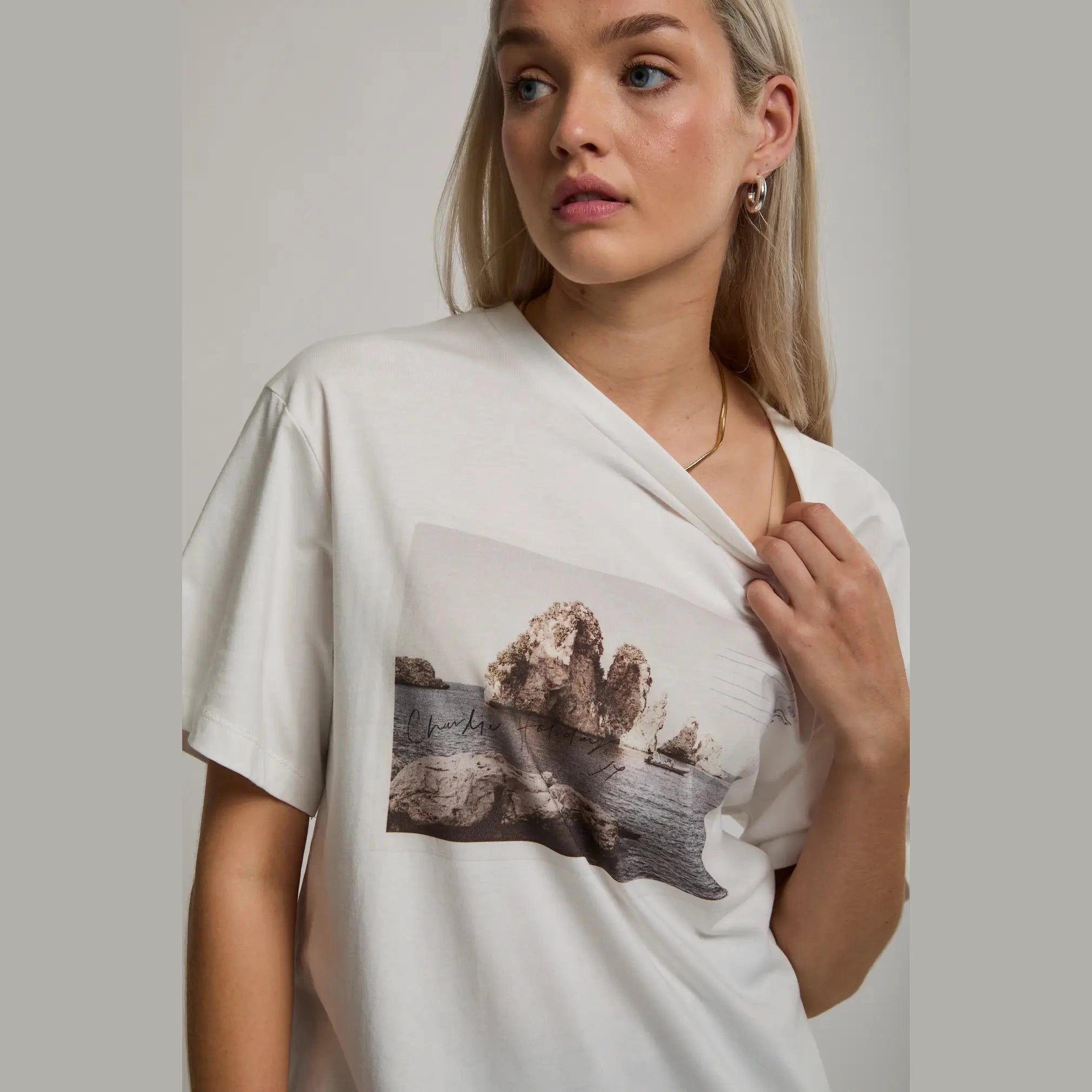 Charlie Holiday POSTCARD BOYFRIEND TEE