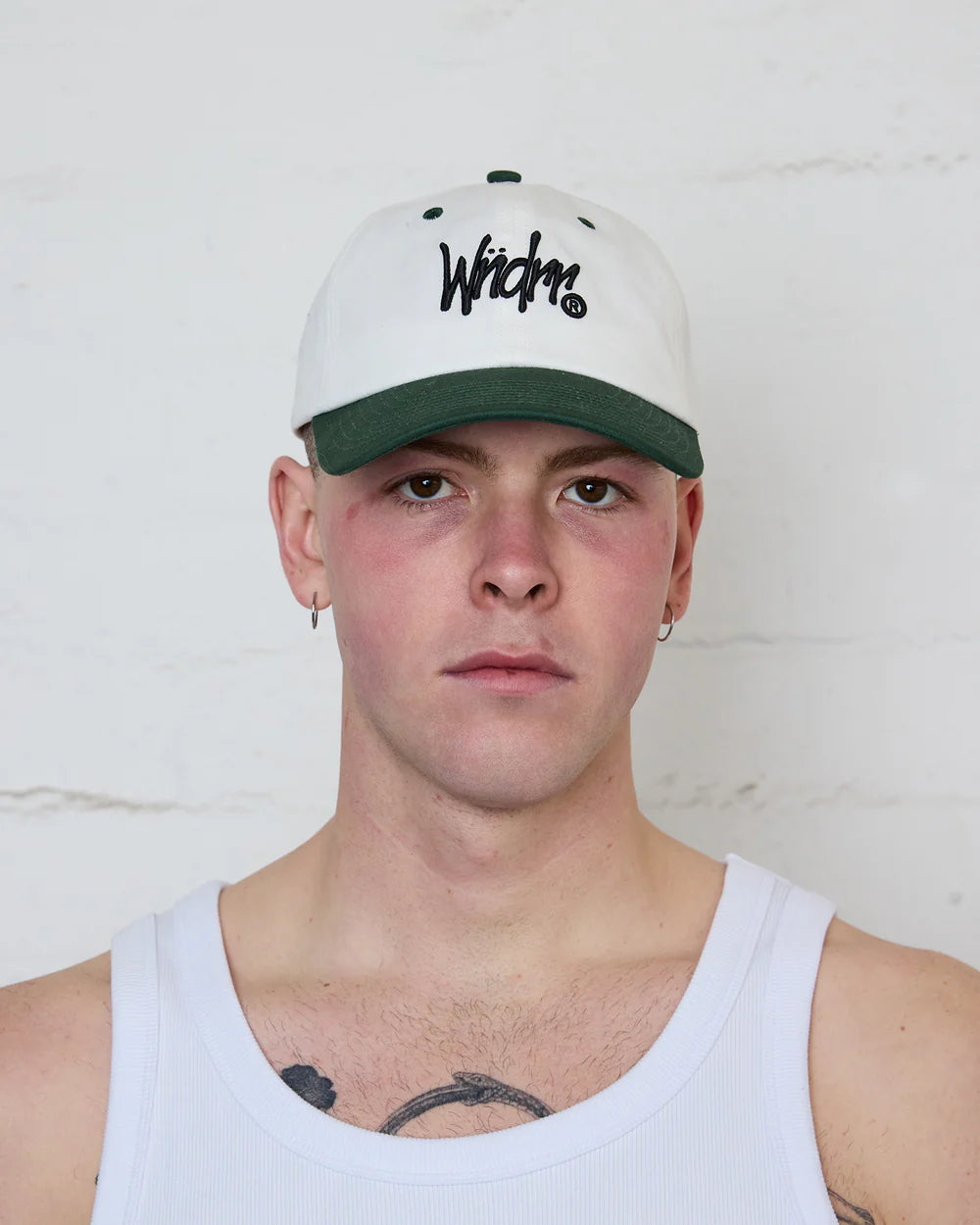 WNDRR Starter pro cap - Off white/green