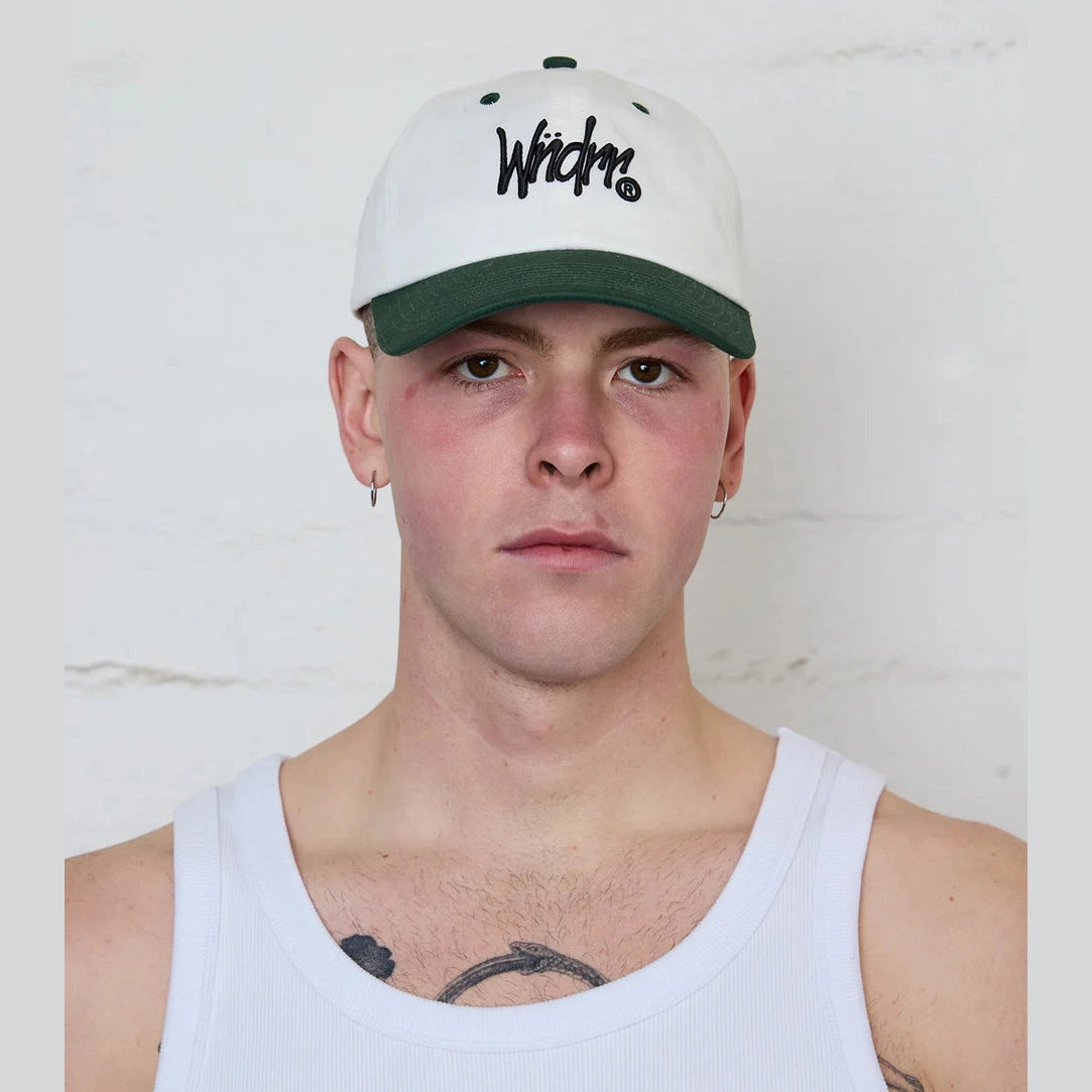 WNDRR Starter pro cap - Off white/green