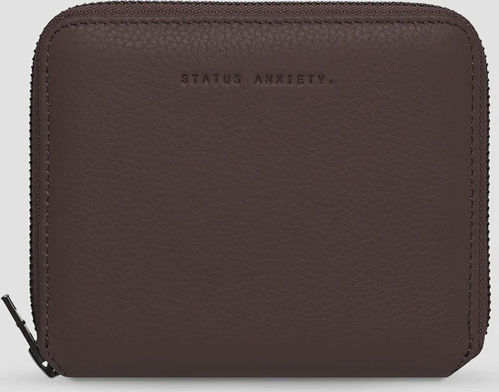 Status Anxiety Change Always Comes Jewellery Case - Cocoa