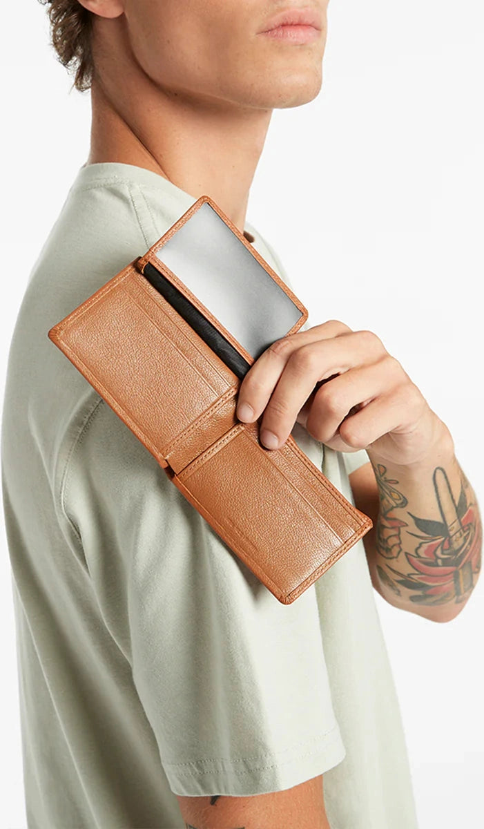 STATUS ANXIETY Jonah wallet - camel