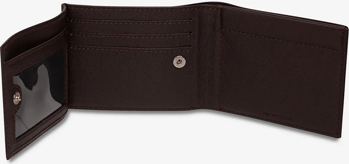 STATUS ANXIETY Noah wallet - chocolate