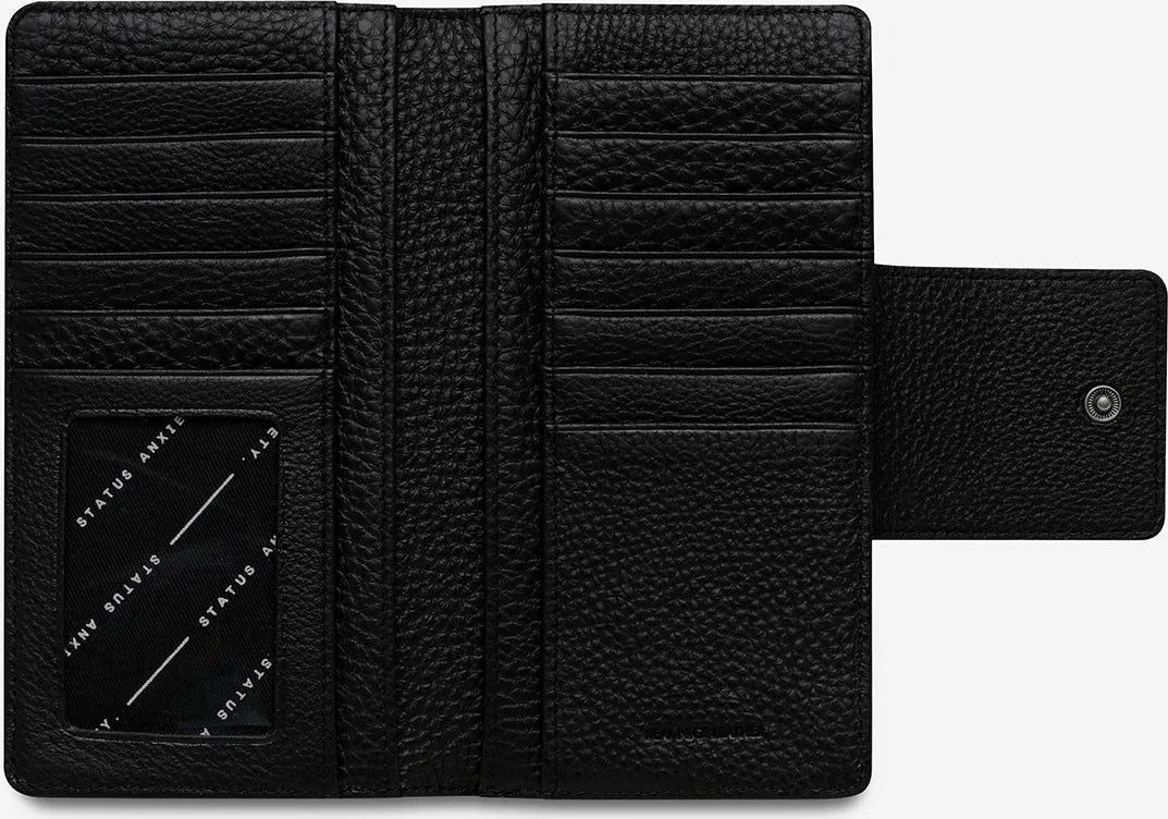 STATUS ANXIETY Ruins wallet - black