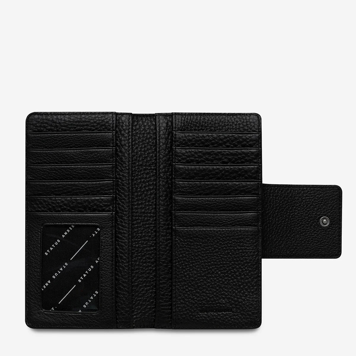 STATUS ANXIETY Ruins wallet - black